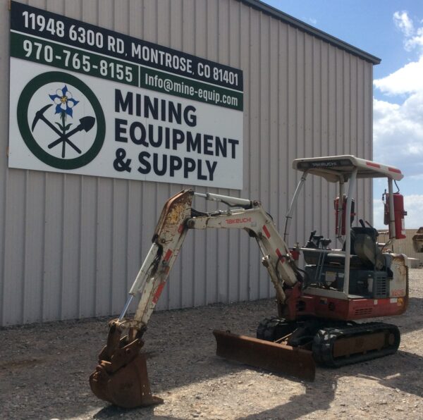 Takeuchi TB016 Mini Excavator - Image 2