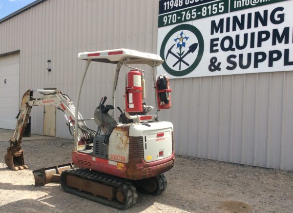 Takeuchi TB016 Mini Excavator - Image 5