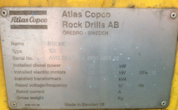 Atlas Copco 104 - Image 6