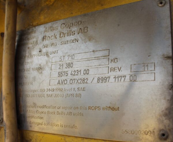 Atlas Copco ST710 - Image 4