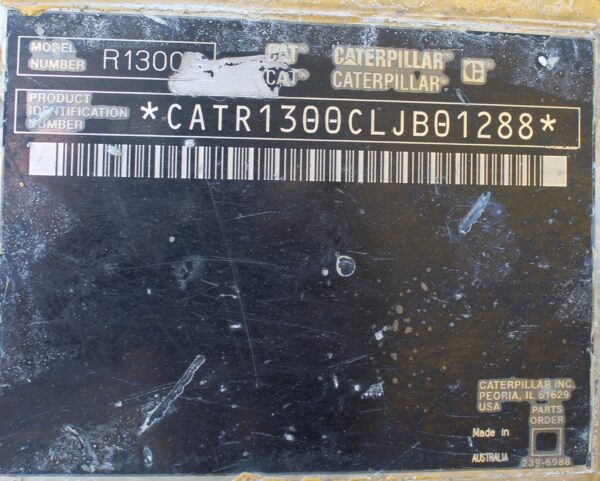 Caterpillar R1300G Elphinestone - Image 7