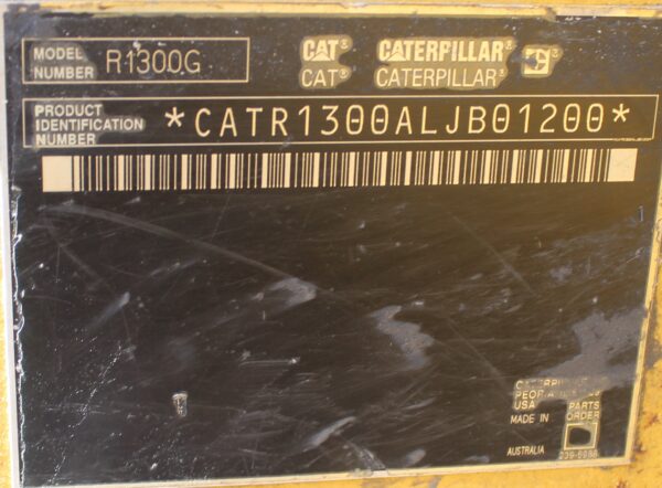 Caterpillar R1300G Elphinestone - Image 7