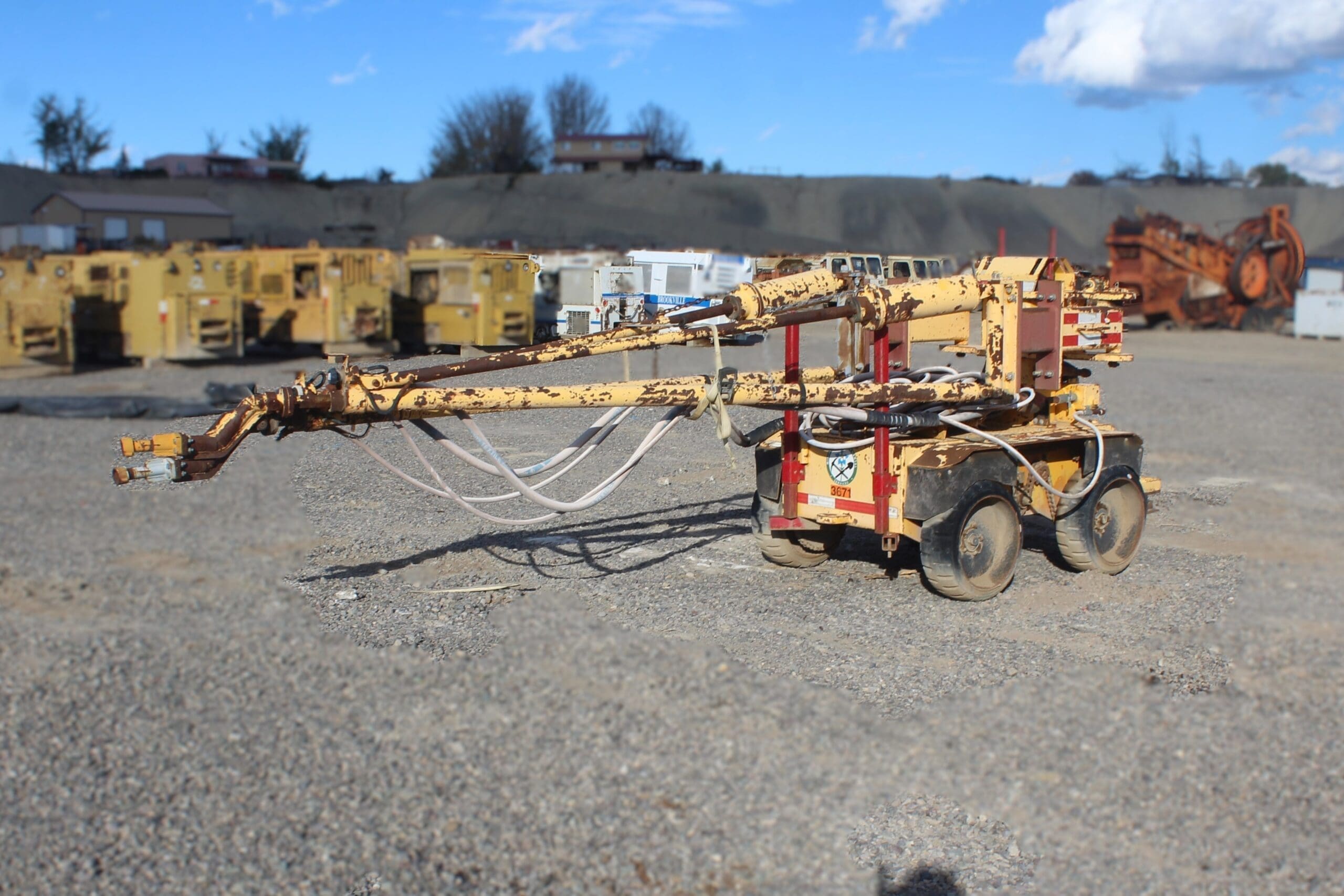 Wheeled Long Tom - MES Equipment