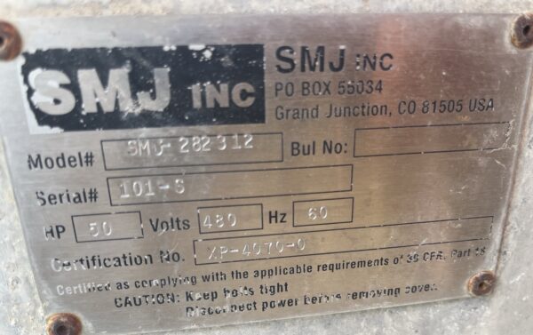 SMJ 50 HP Permissible Fan - Image 4
