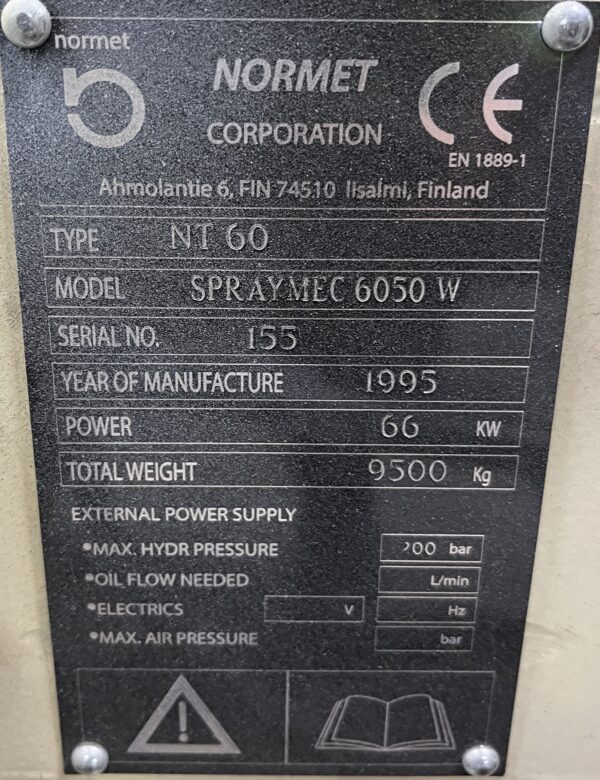 Normet Spraymec 6050W - Image 12
