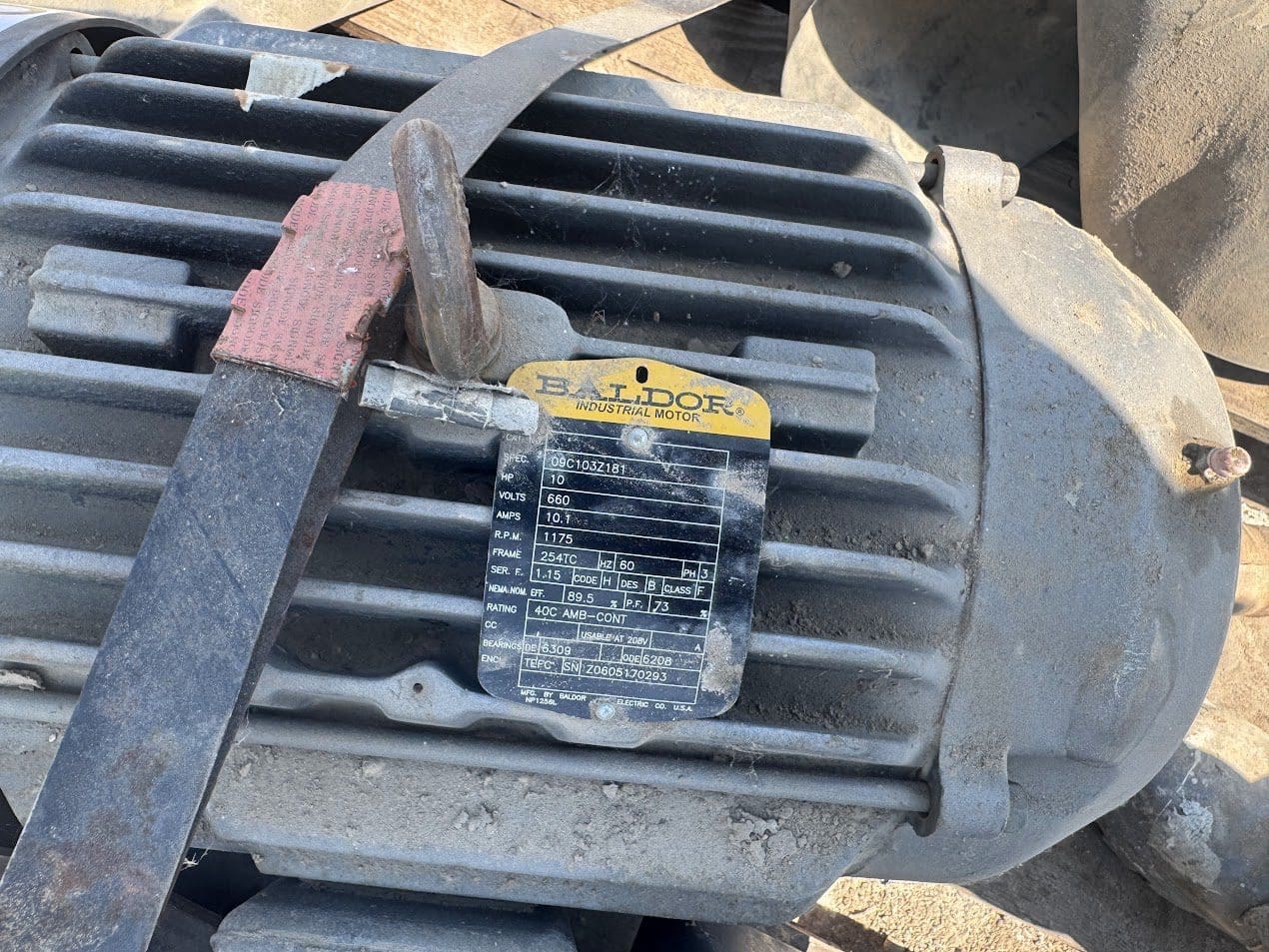 Baldor Industrial Motor - Model JMM4108T - Image 2