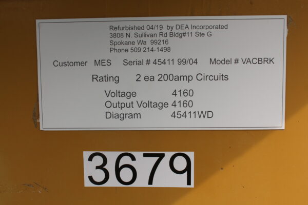 DEA - Vacuum Breaker - Image 2