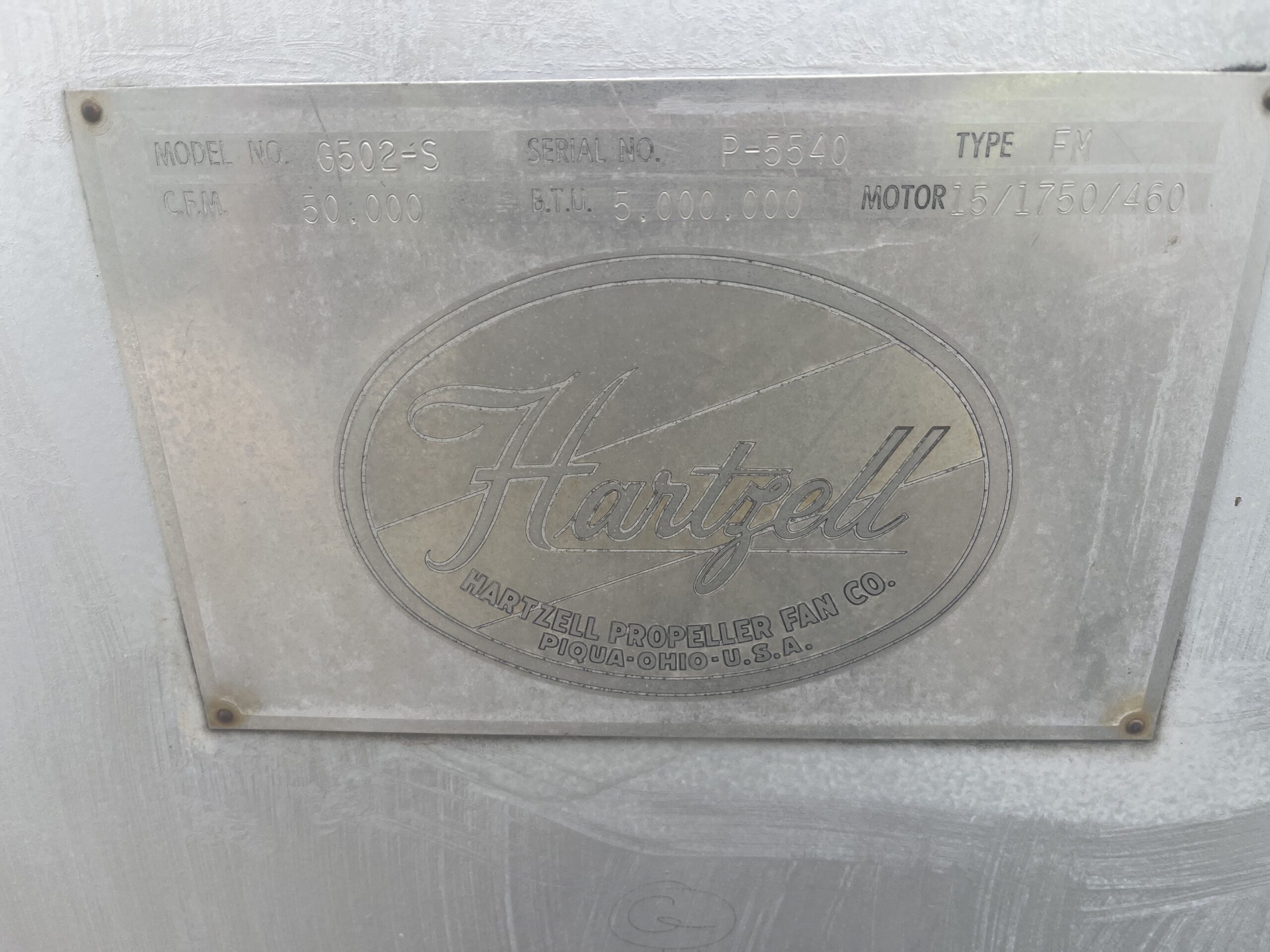 Hartzell - Model G502-S - Image 2