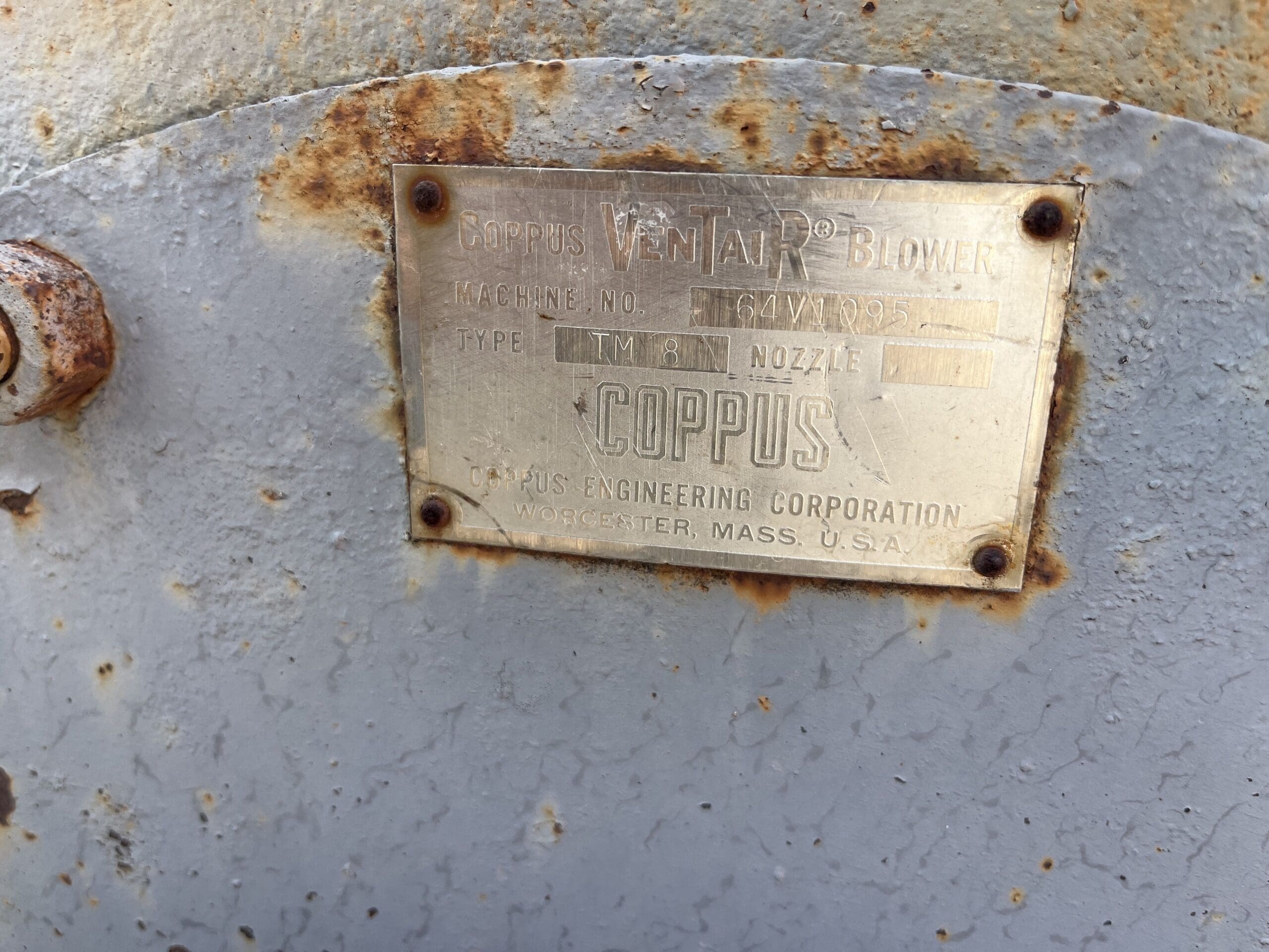 Coppus Vent Air Blower - Model TM 8 - Image 2