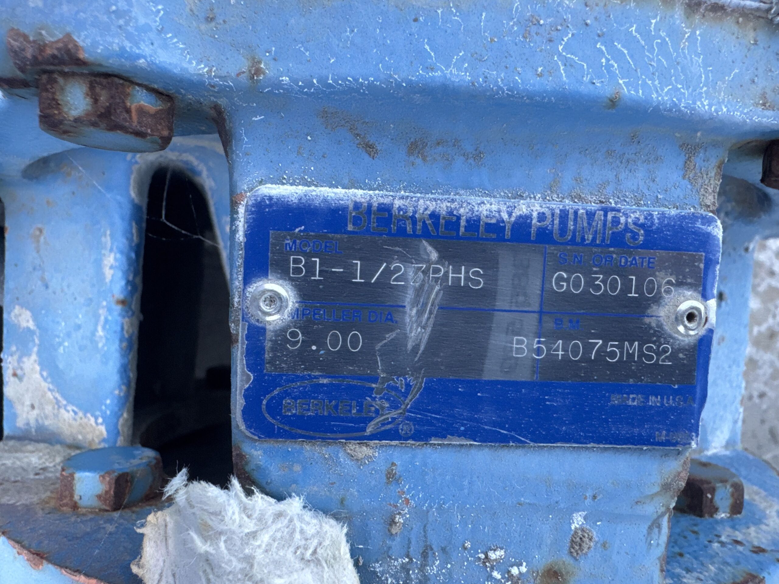 Berkeley Pumps - Model B1-1/2ZP4S0 - Image 4