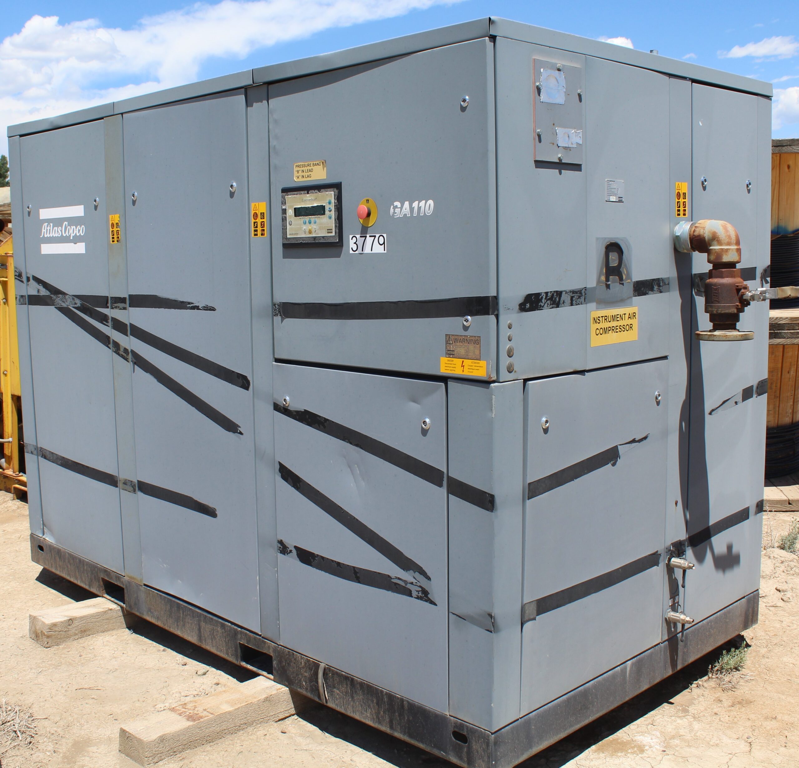 Atlas Copco GA 110 Compressor - Mining Equipment & Supply LLC