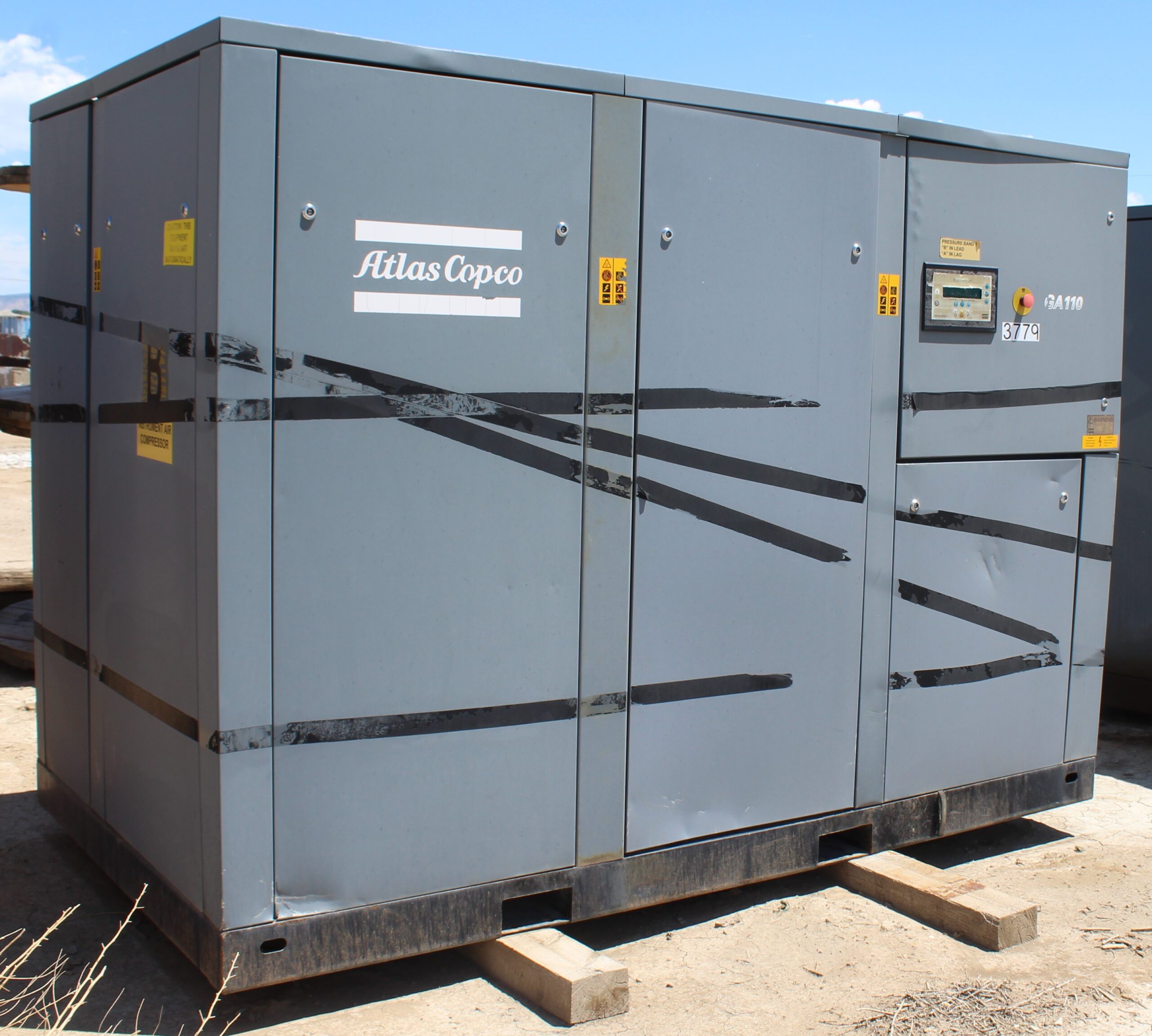 Atlas Copco GA 110 Compressor - Mining Equipment & Supply LLC